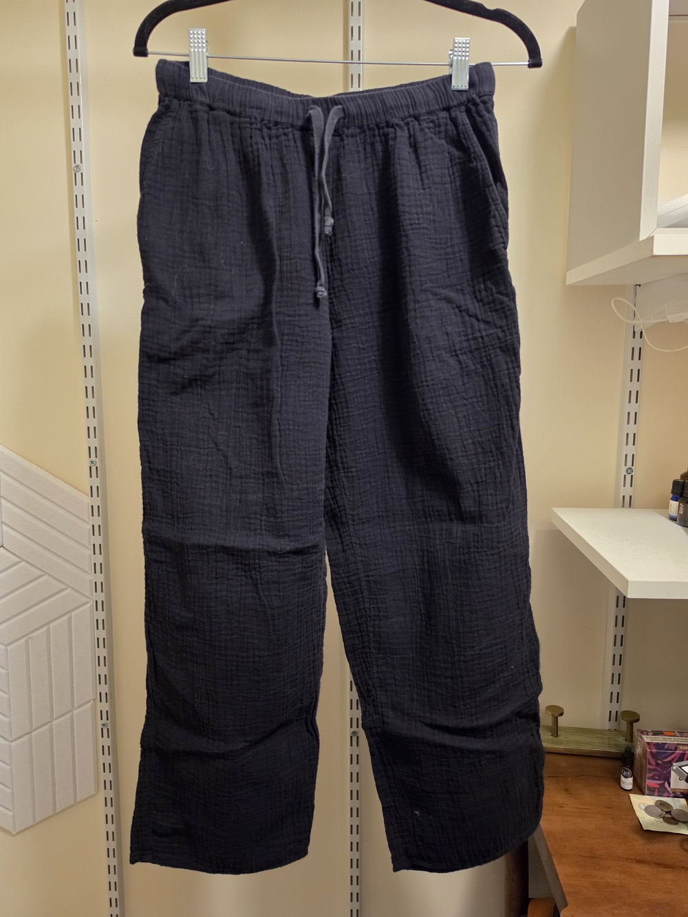 Wilfred Free 100% Organic Cotton Double Gauze Women’s Size S in Black
